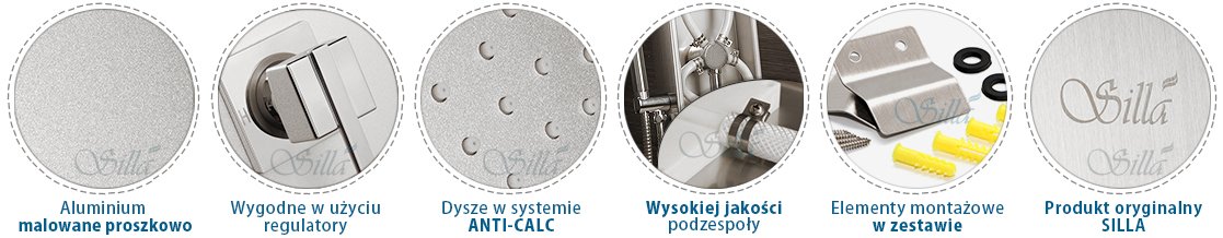 Sprchový panel 9819 čierny