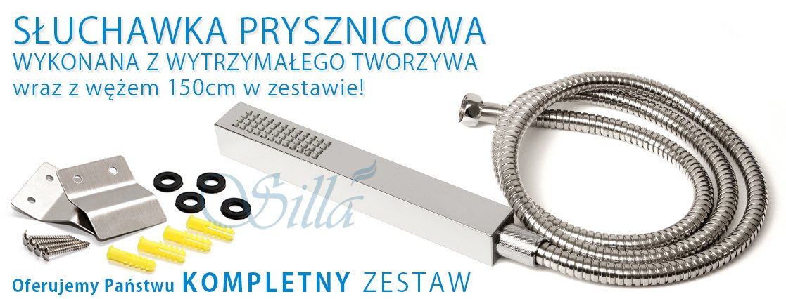 Sprchový panel 9819 čierny