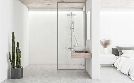 SPRCHOVÝ SET NÁSTENNÝ Y-3001 CHRÓM