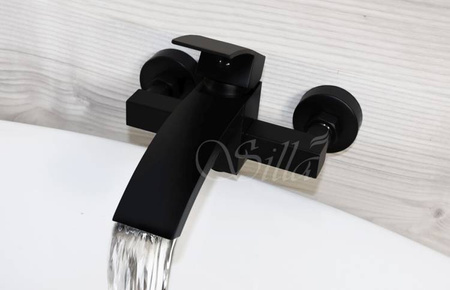 NÁSTENNÁ VODOVODNÁ BATÉRIA NEIRA S-1079B ČIERNA