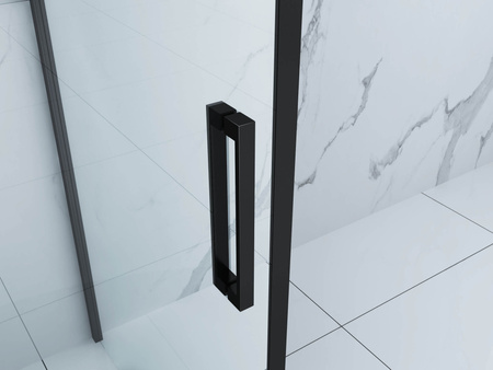 WILSON ŠTVORCOVÁ SPRCHOVÁ KABÍNA TRANSPARENTNÁ - 90X90X190 ČIERNA