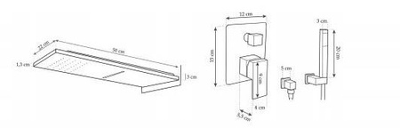 PODOMIETKOVÁ SPRCHOVÁ SÚPRAVA ENZO S-1101G ZLATÁ