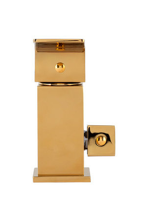 TROJOTVOROVÁ VAŇOVÁ BATÉRIA CASCADE NA VAŇU S-1169G ZLATÁ