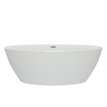 VOĽNE STOJACA VAŇA SKYLER 180×80×58 BIELA