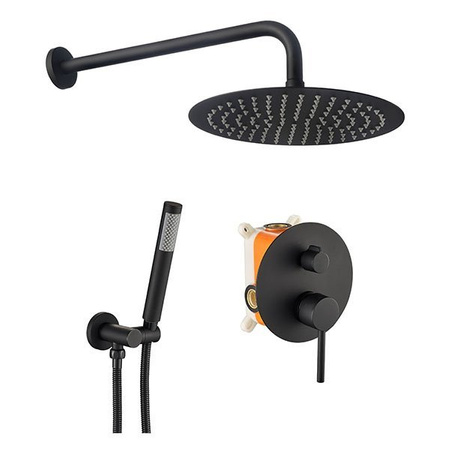 PODOMIETKOVÁ SPRCHOVÁ SÚPRAVA CARLO S-1098B ČIERNA