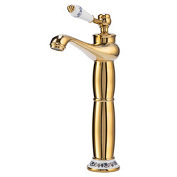 UMÝVADLOVÁ BATÉRIA PALOMA VYSOKÁ RETRO S-1108G ZLATÁ