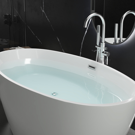 VOĽNE STOJACA VAŇA SKYLER 170×80×58 BIELA