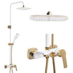 SPRCHOVÁ SÚPRAVA GIO NÁSTENNÁ S-1157 BIELA / ZLATÁ