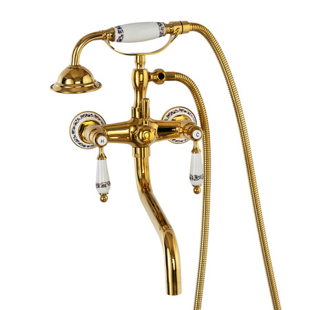 NÁSTENNÁ VODOVODNÁ BATÉRIA PALOMA RETRO S-1184G ZLATÁ