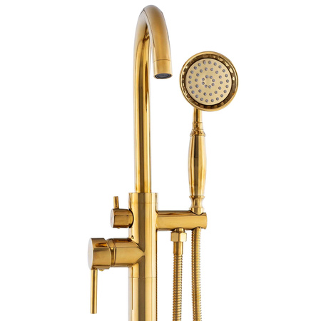 VOĽNE STOJACA VAŇOVÁ BATÉRIA ROSA SEM-1069G ZLATA