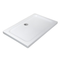 OBDĹŽNIKOVÝ SPRCHOVÝ KÚT SLIM 100x80 BIELY