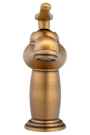 UMÝVADLOVÁ BATÉRIA LORENZA STOJACA NÍZKA RETRO S-1155V STARÉ ZLATO