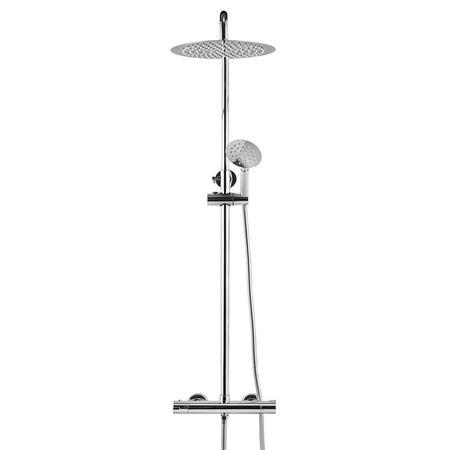 SPRCHOVÁ SÚPRAVA SENTINI NÁSTENNÁ S TERMOSTATOM S-1170 CHRÓM