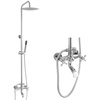 SPRCHOVÁ SÚPRAVA NÁSTENNÁ RETRO CAMILLA S-1197 CHRÓM