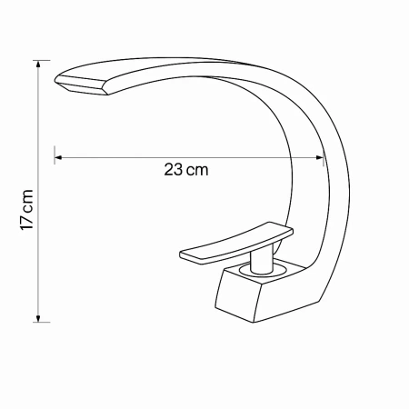 UMÝVADLOVÁ BATÉRIA MOON STOJACA S-1080G ZLATÁ