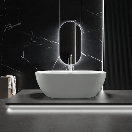 VOĽNE STOJACA VAŇA MIA AKRYLOVÁ 150×75×58 BIELA