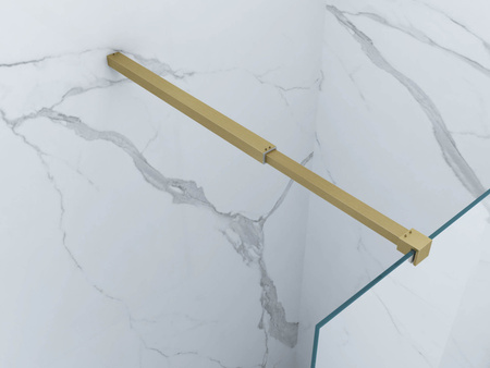 SPRCHOVÁ STENA WALK-IN 90x200 TRANSPARENTNÁ ZLATÁ