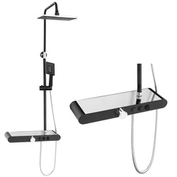 SPRCHOVÁ SÚPRAVA NÁSTENNÁ ELENA S-1207BC ČIERNA/CHRÓM