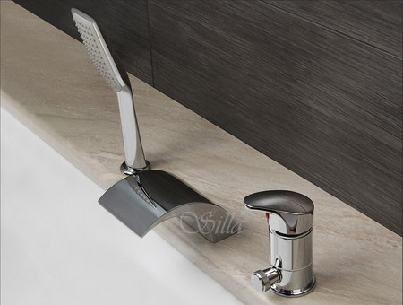 VODOVODNÁ BATÉRIA CASCADE 3-OTVOROVÁ S-1008 CHRÓM