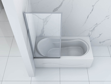 SPRCHOVÁ ZÁSTENA VESTON 1-KRÍDLOVÁ 50X150 FIX CHRÓM