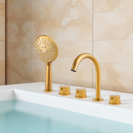 BATERIA VAŇOVÁ 5-OTVOROVÁ S-1216G ZLATÁ