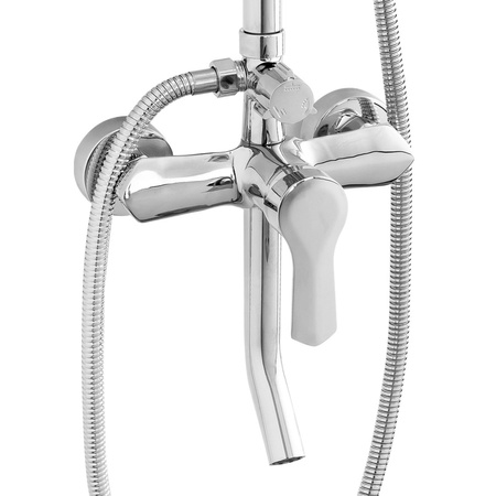 SPRCHOVÁ SÚPRAVA NÁSTENNÁ GRETA S-1209 CHRÓM