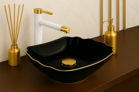 UMÝVADLOVÁ BATÉRIA GIO VYSOKÁ OTOČNÁ S-1084WG BIELA