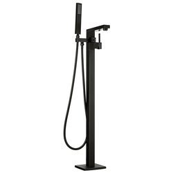 VOĽNE STOJACA VAŇOVÁ BATÉRIA CUBO S-1082B ČIERNA