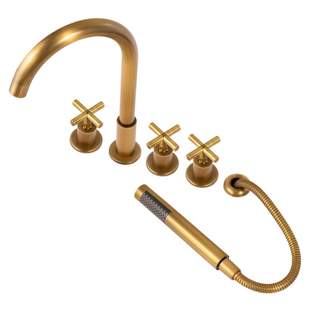 VERANNI VAŇOVÁ BATÉRIA 5-OTVOROVÁ S-1104V STARÉ ZLATO