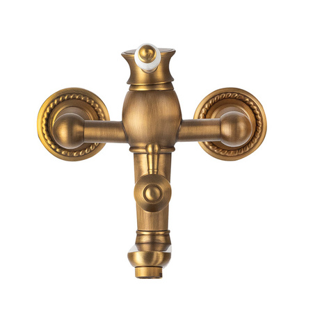 NÁSTENNÁ VAŇOVÁ BATÉRIA VERONA RETRO S-1185V STARÉ ZLATO