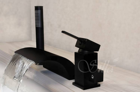 VODOVODNÁ BATÉRIA CASCADE S-1006B 3-OTVOROVÁ ČIERNA