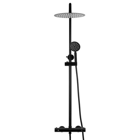 SPRCHOVÁ SÚPRAVA SENTINI NÁSTENNÁ S TERMOSTATOM S-1170B ČIERNA