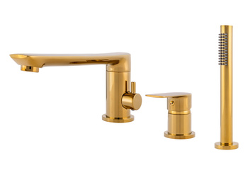 BATERIA VAŇOVÁ 3-OTVOROVÁ S-1217G ZLATÁ