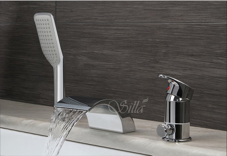 VODOVODNÁ BATÉRIA CASCADE 3-OTVOROVÁ S-1008 CHRÓM