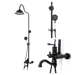 RETRO SPRCHOVÁ SÚPRAVA ADELITA S-1125 ČIERNA