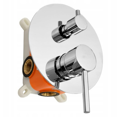 PODOMIETKOVÁ SPRCHOVÁ SÚPRAVA CARLO S-1098 CHRÓM