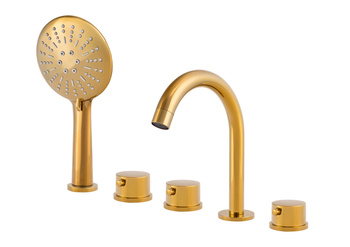 BATERIA VAŇOVÁ 5-OTVOROVÁ S-1216G ZLATÁ