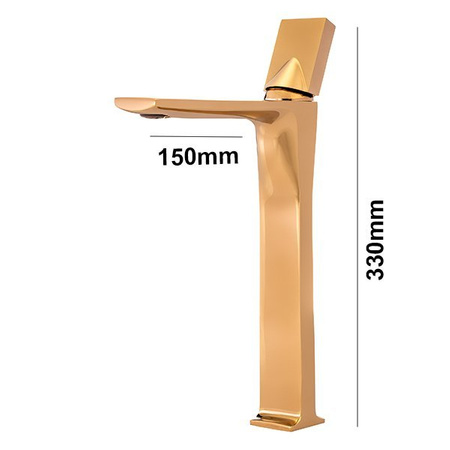 UMÝVADLOVÁ BATÉRIA STONE VYSOKÁ ZLATÁ SEM-1139G