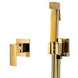 PODOMIETKOVÁ BIDETOVÁ BATÉRIA CUBO - HYGIENICKÁ SÚPRAVA S-1117G ZLATÁ