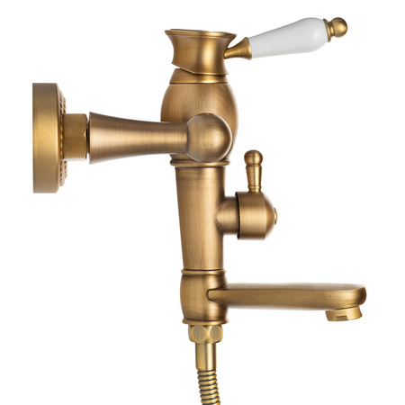 NÁSTENNÁ VAŇOVÁ BATÉRIA VERONA RETRO S-1185V STARÉ ZLATO