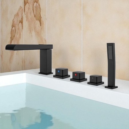 BATERIA VAŇOVÁ 5-OTVOROVÁ S-1213B ČIERNA