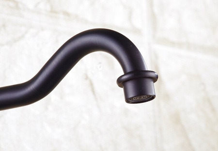 UMÝVADLOVÁ BATÉRIA ESTELA VYSOKÁ OTOČNÁ RETRO S-1087 ČIERNA