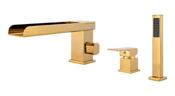 BATERIA VAŇOVÁ 3-OTVOROVÁ S-1218G ZLATÁ