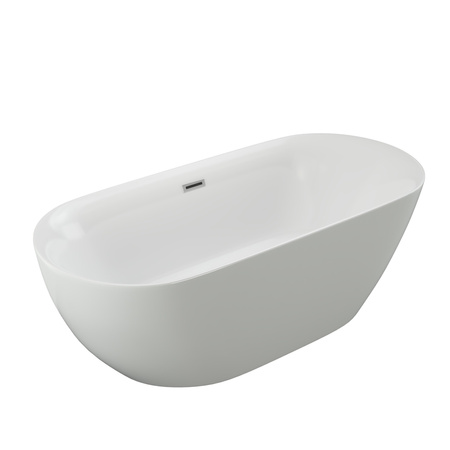 VOĽNE STOJACA VAŇA MIA AKRYLOVÁ 170×75×58 BIELA