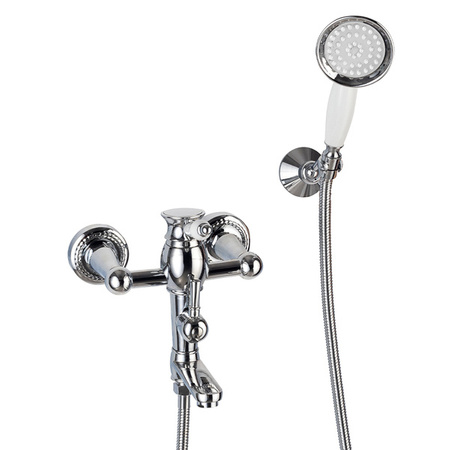 NÁSTENNÁ VODOVODNÁ BATÉRIA VERONA RETRO S-1185 CHRÓM