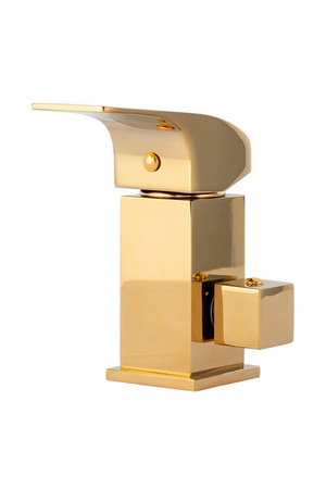 TROJOTVOROVÁ VAŇOVÁ BATÉRIA CASCADE NA VAŇU S-1169G ZLATÁ