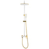 SPRCHOVÝ SET SENTINI NÁSTENNÝ NATURÁLNY S-1191WG BIELY/ZLATÝ