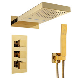 SPRCHOVÁ SÚPRAVA ENZO PODOMIETKOVÁ S TERMOSTATOM S-1159 ZLATÁ