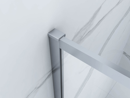 SPRCHOVÁ ZÁSTENA VESTON 1-KRÍDLOVÁ 80X150 FIX CHRÓM