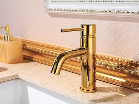 UMÝVADLOVÁ BATÉRIA SENTINI STOJACA NÍZKA S-2003G ZLATÁ